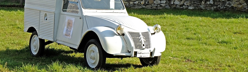 Klassische, Kultige, Hippie, Youngtimer, Oldtimer, Veteranen Automobile wie VW Bus T1, T2, T3 Panel Van, Split Windows, VW Camper Westfalia, Citroen 2CV, Mehari, Alfaromeo bei Kult-Automobile in Interlaken