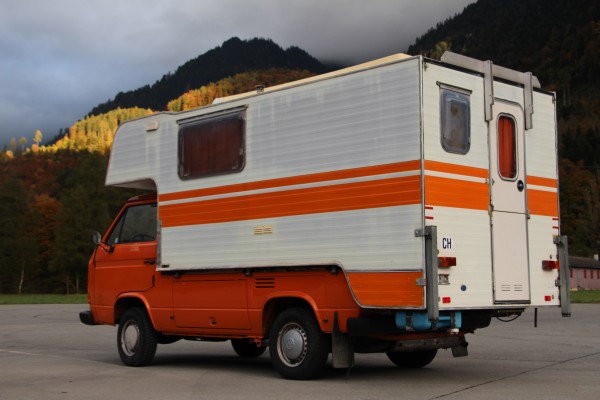 Unterwegs in den Ferien mit Pick Up - Aufbau!