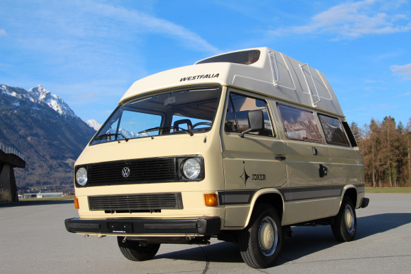 VW Bus T3 Camper Westfalia mit Surfbrettbügel