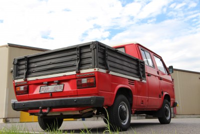 VW Bus T3 Typ 2 Doka rot 032-18